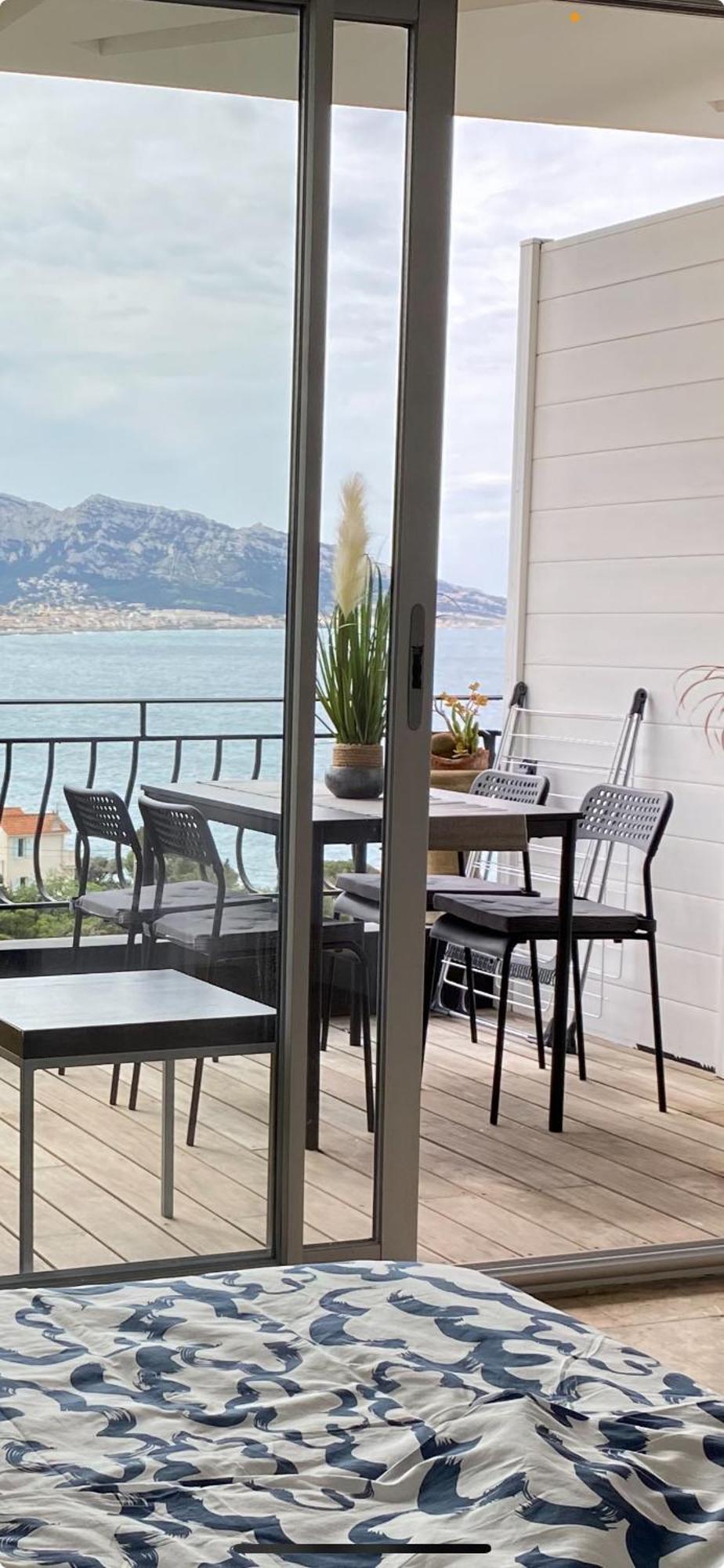 Apartament Vu Sur Mer Corniche Marsylia Zewnętrze zdjęcie