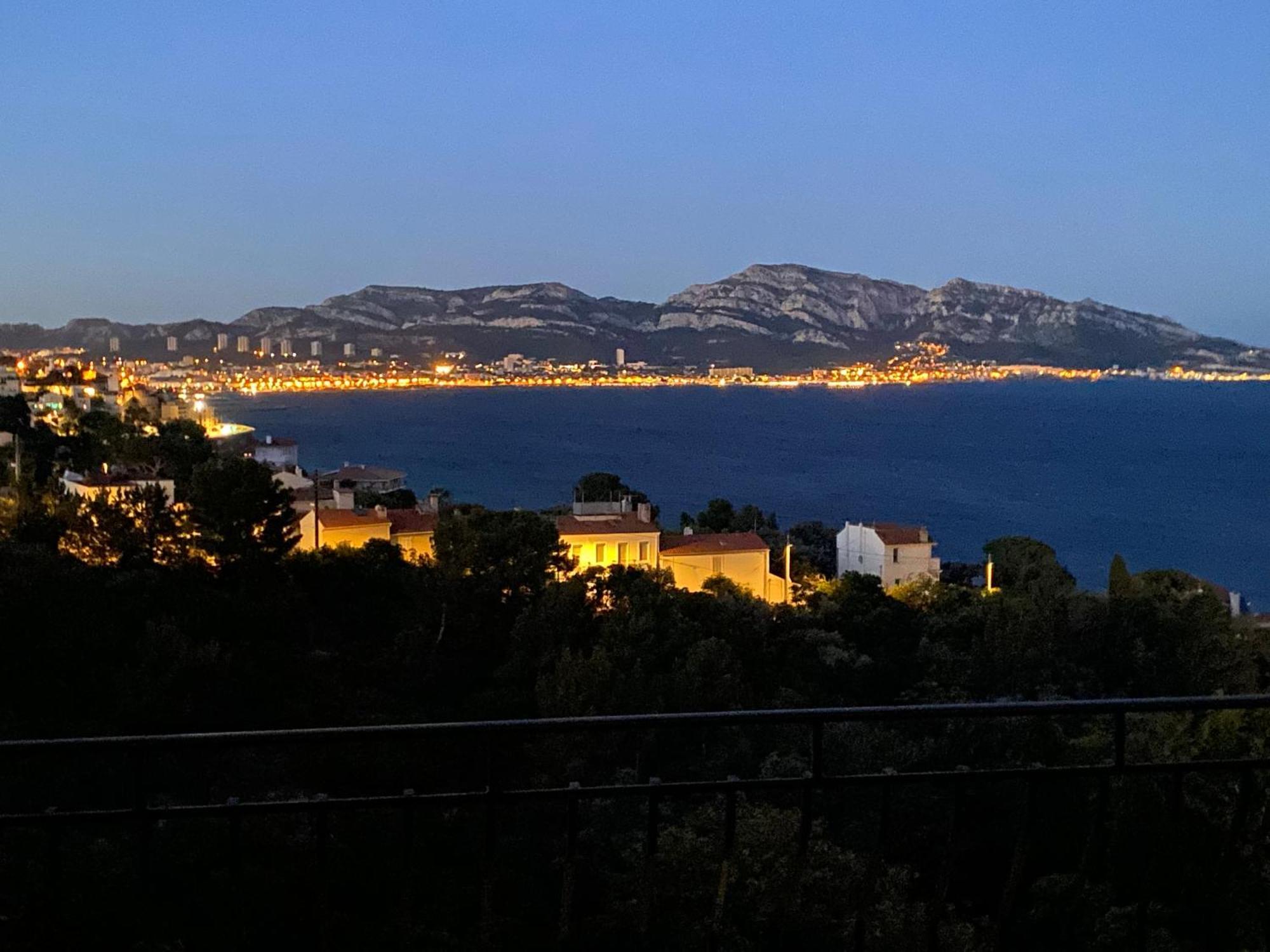 Apartament Vu Sur Mer Corniche Marsylia Zewnętrze zdjęcie