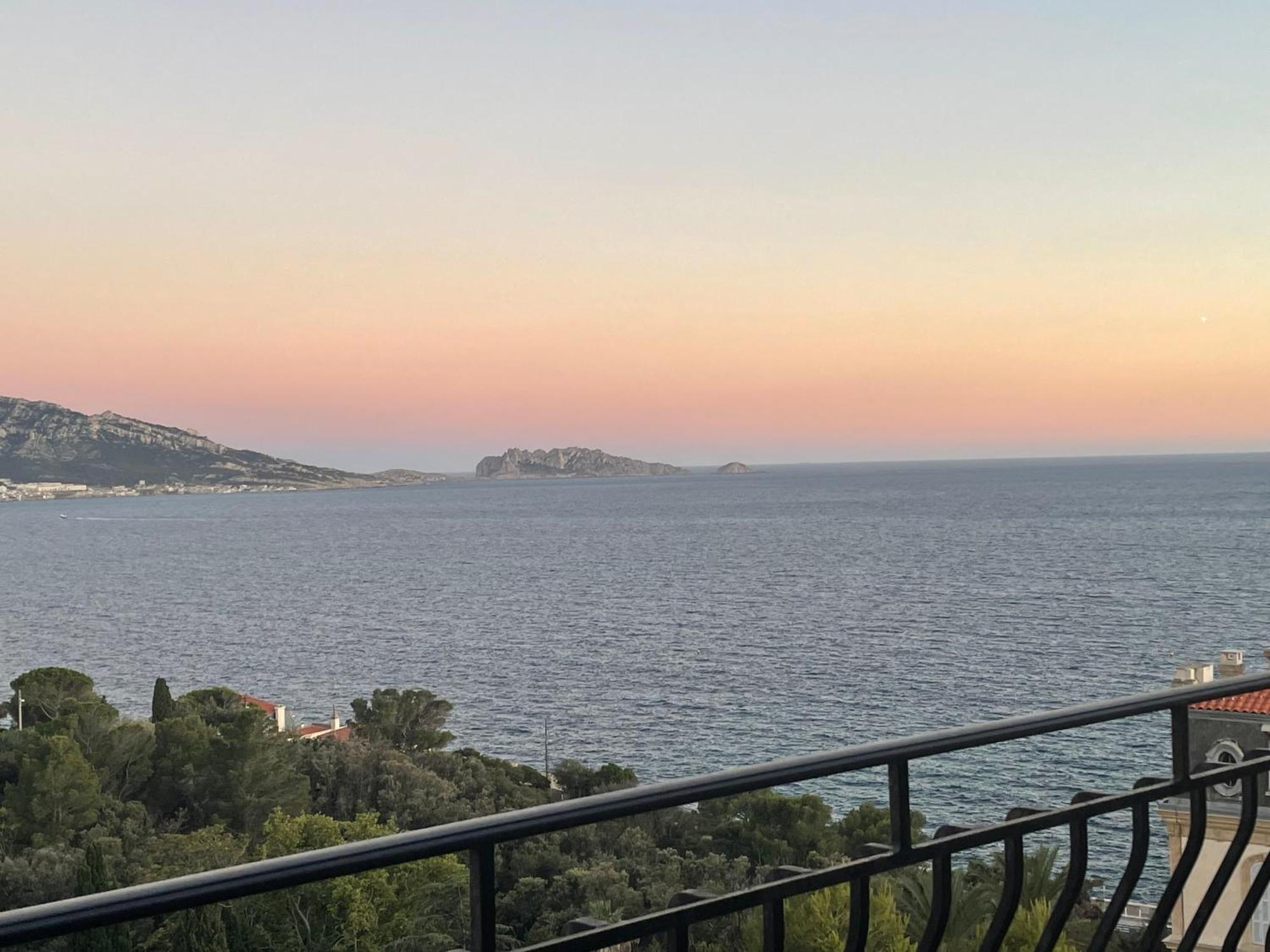 Apartament Vu Sur Mer Corniche Marsylia Zewnętrze zdjęcie