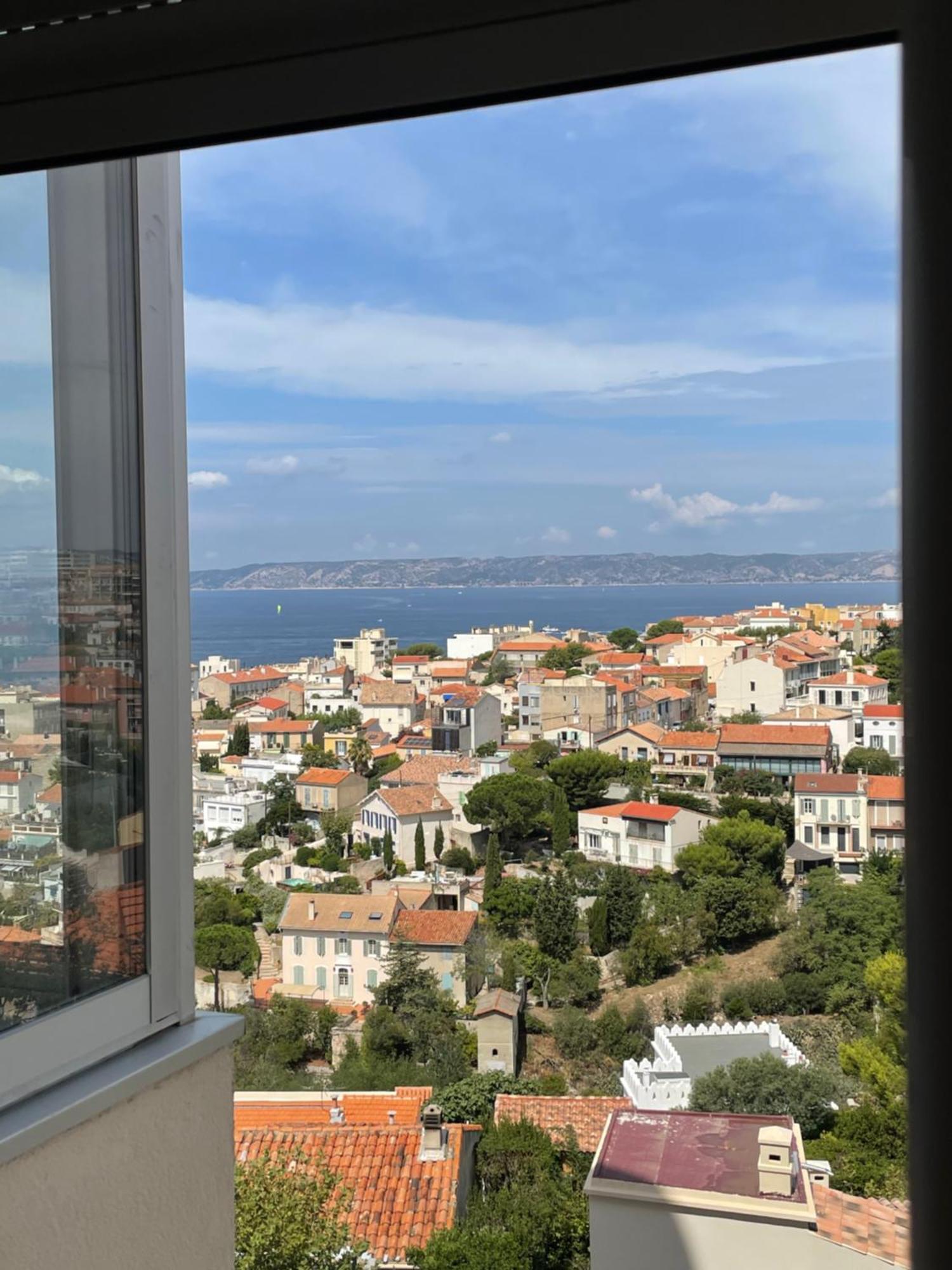 Apartament Vu Sur Mer Corniche Marsylia Zewnętrze zdjęcie