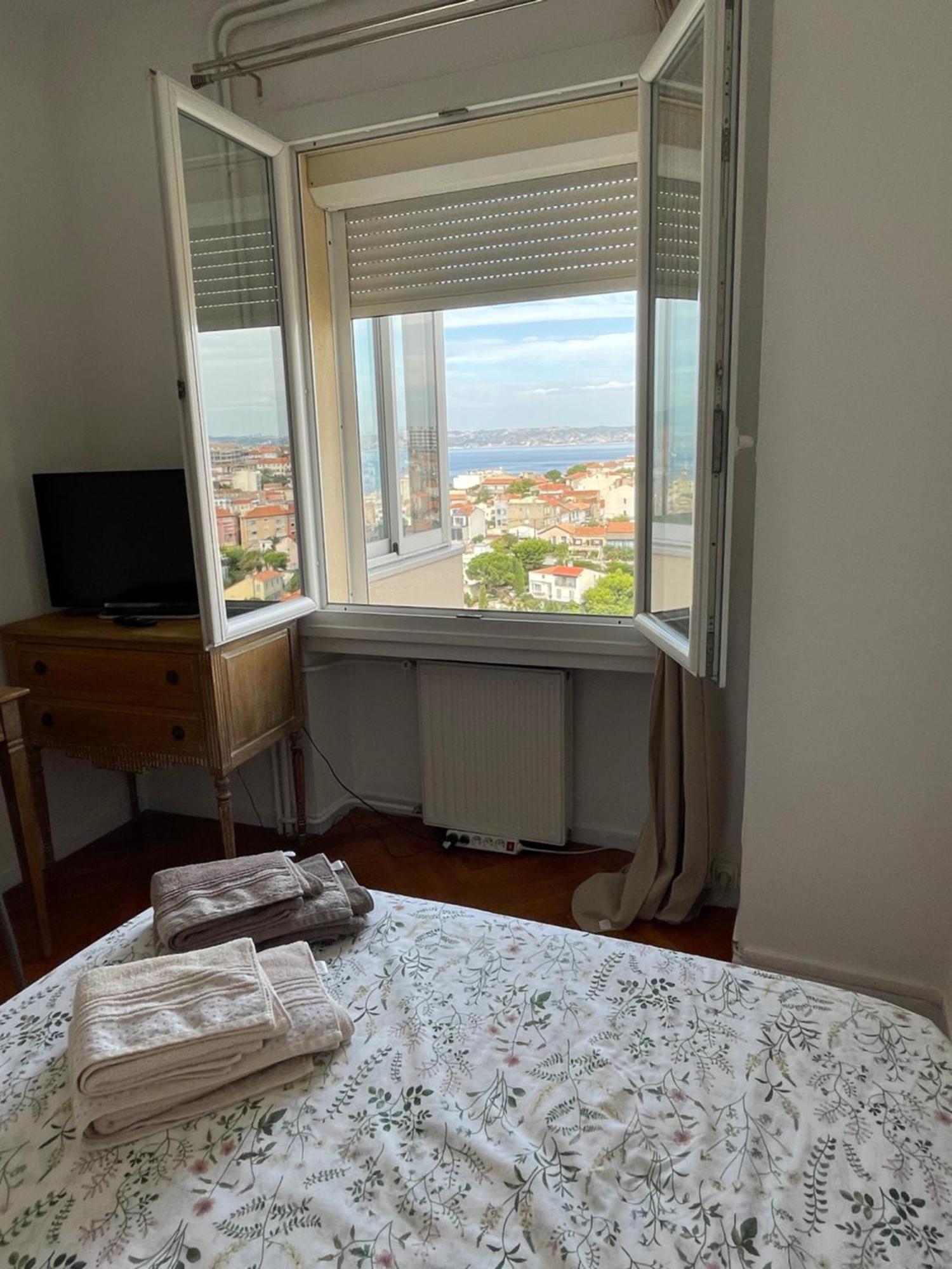 Apartament Vu Sur Mer Corniche Marsylia Zewnętrze zdjęcie